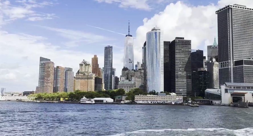 Hochhäuser von Lower Manhattan