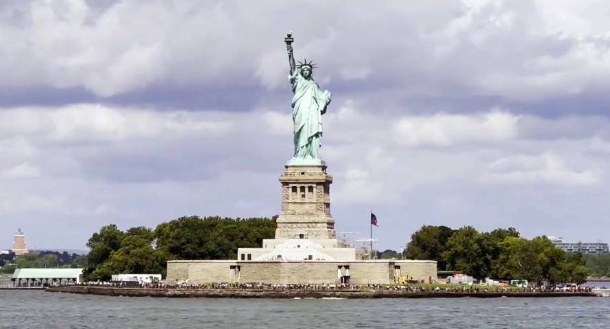 Bester Blick auf die Freiheitsstatue