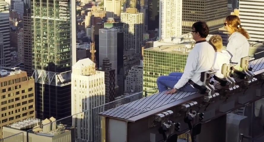 The Beam - das berühmte Foto auf dem Stahlträger nachstellen