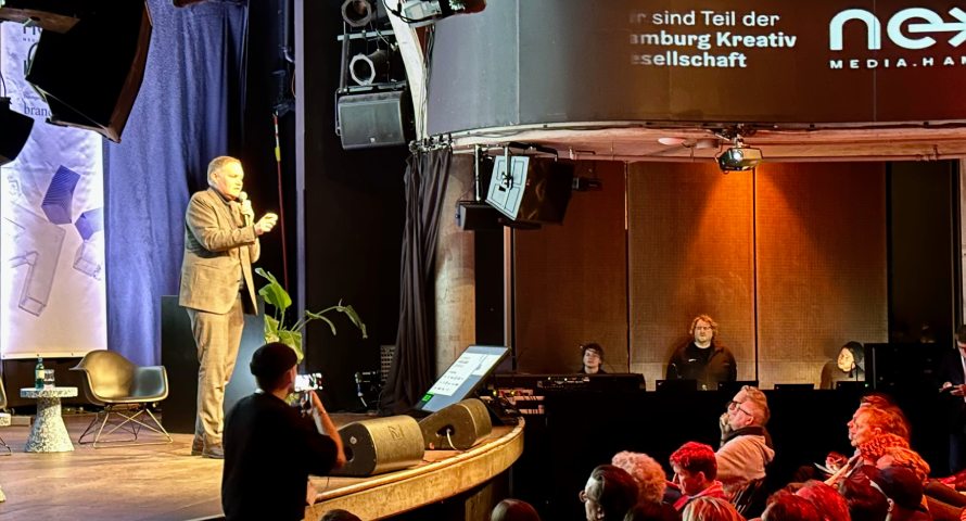 Dr. Carsten Brosda, Senator für Kultur und Medien, auf der Bühne